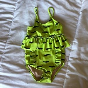 Size 2/3 girls Kortni Jeane Swim Top and bottom